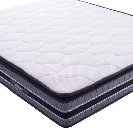 HomeMarkt Dreamtopia Franklin Single Orthopedic Mattress Double-Sided 90x190x29cm with Springs & Topper