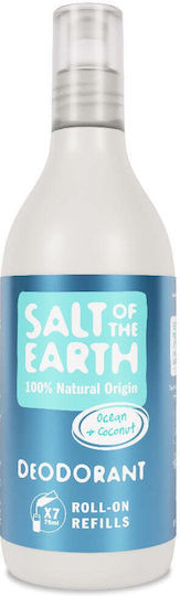Salt of the Earth Ocean & Coconut Φυσικό Αποσμητικό Refill Χωρίς Αλουμίνιο 525ml