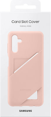 Samsung Card Slot Cover Back Cover Σιλικόνης Copper (Galaxy A04s)