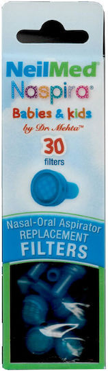NeilMed Naspira Babies & Kids Nasal Aspirator Refills for Infants and Children 30pcs