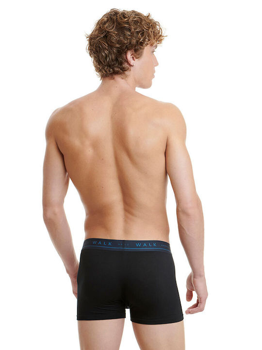 Men's Boxers Black/Red Lines/Blue Lines 2Pack