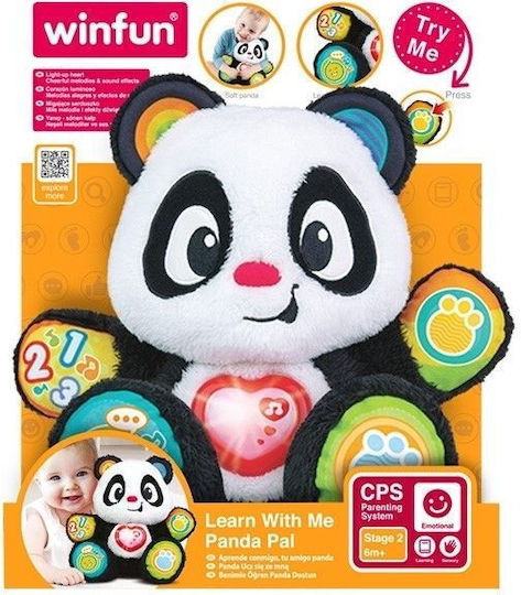Winfun Животинче Learn with Panda с музика за 3++ месеца