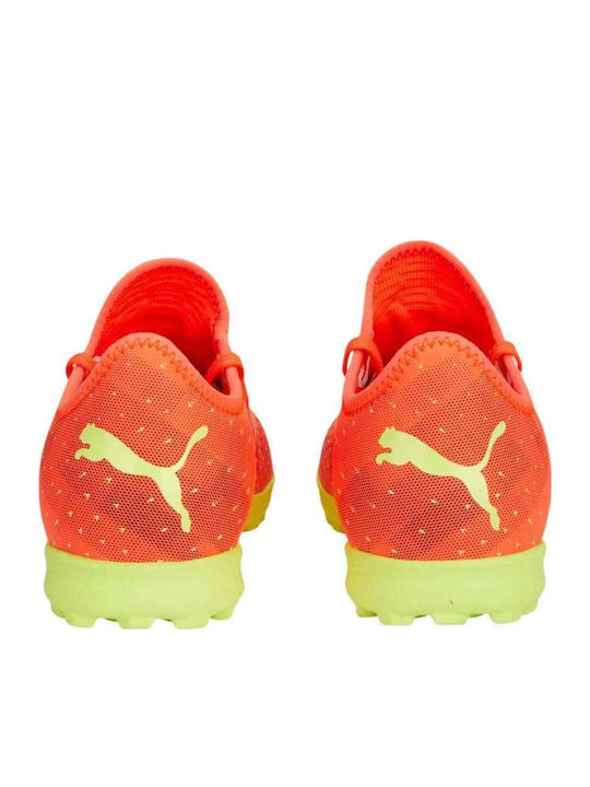 PUMA Future Z 4.4 Football Shoes with Molded Cleats Fiery Coral / Fizzy Light / Puma Black / Salmon