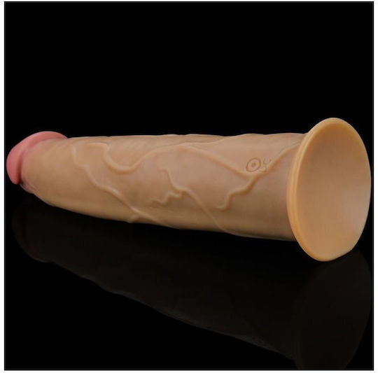 Lovetoy Dual Layered Ρεαλιστικός Δονητής με Απομακρυσμένο Έλεγχο Vibe with Rotation 9 23cm Flesh