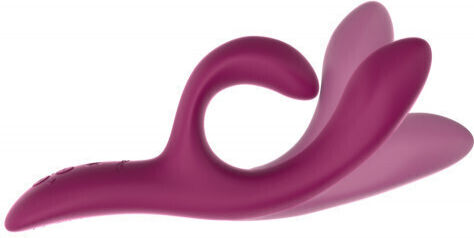 We-Vibe Nova Gen 2 App Controlled Rechargeable Rabbit Vibrator Mini Δονητής Rabbit 21.5cm Red