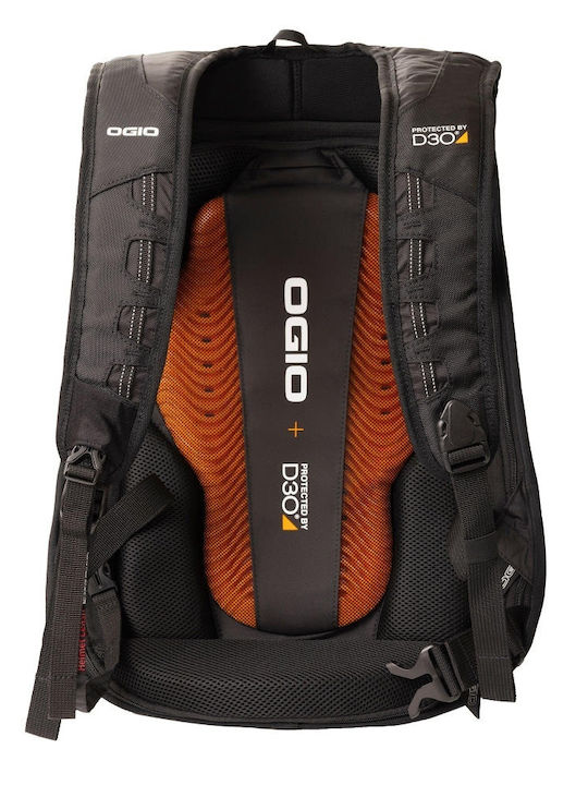 Ogio Σακίδιο Πλάτης Αναβάτη No Drag Mach 5 D3O Μαύρο 24.7lt