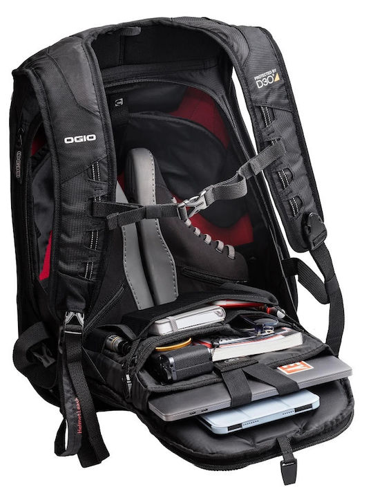 Ogio Rucsac pentru călărie No Drag Mach 5 D3O Negru 24.7lt