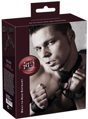 Fetish Collection Fetish Collection Κολάρο Collar & Handcuffs σε Μαύρο Χρώμα