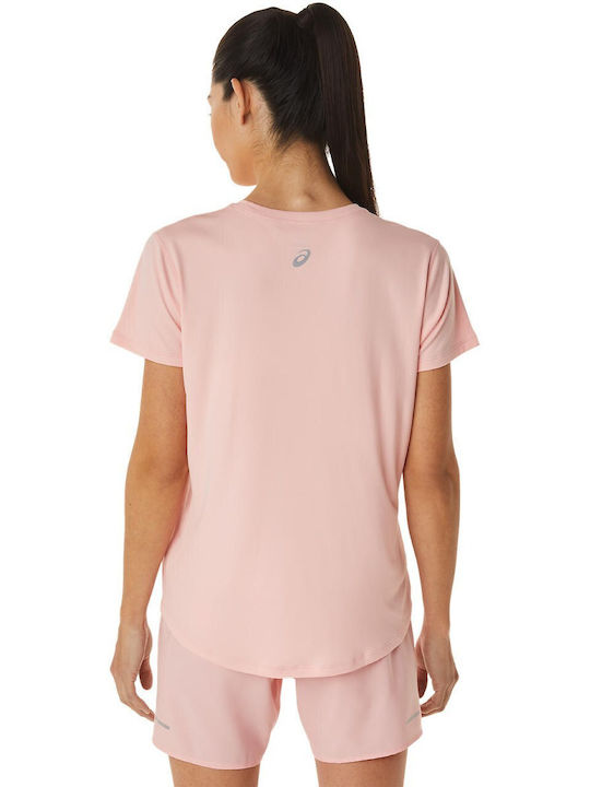 ASICS Damen Sportlich T-shirt Rosa