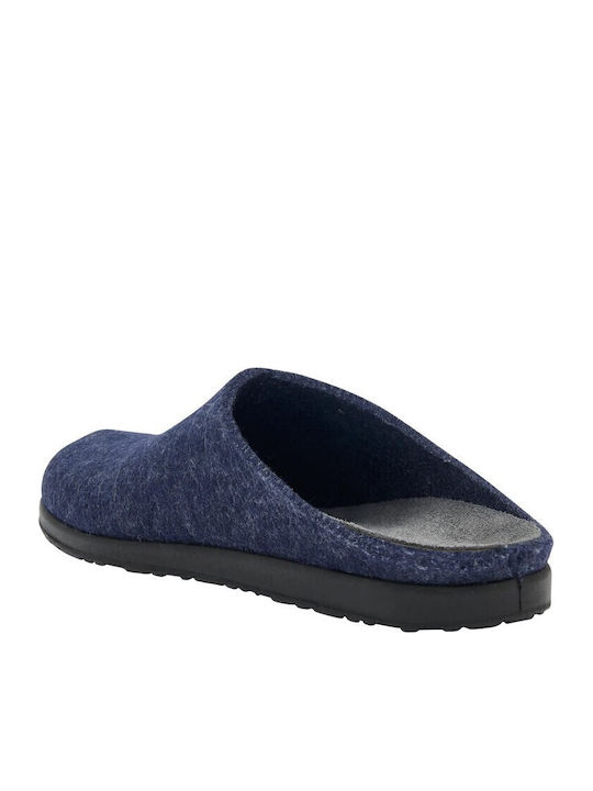 Elio Winterliche Herrenhausschuhe Blau