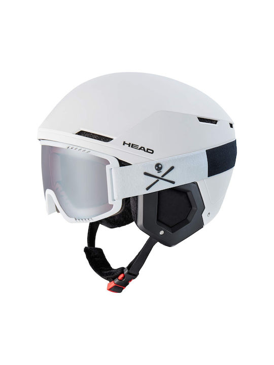 Head Compact Helmet for Ski & Snowboard White