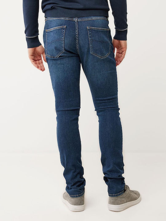 Mexx Logan Pantaloni de Bărbați din Jean în Croială Slim Vintage întunecat