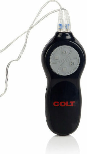 Colt 7-Function Twin Turbo Bullets Vibrator Mini Διπλός Δονητής 6cm Μαύρος