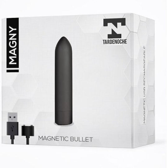 Tardenoche Magny Вибратор Bullet Магнитен куршум 8.8см Черно