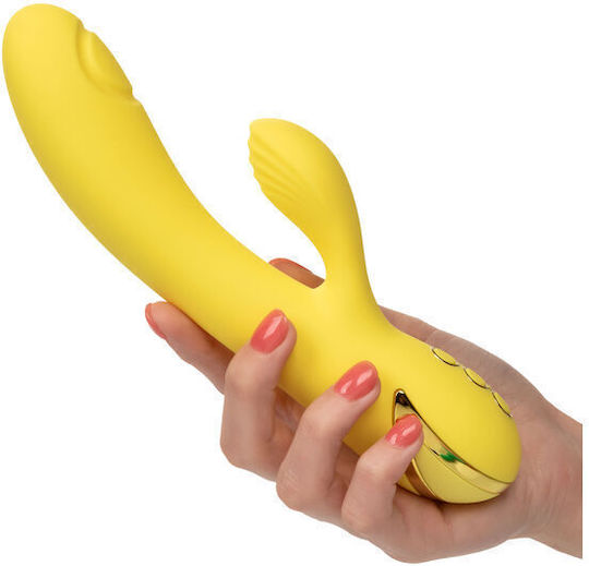 Calexotics San Diego Δονητής Rabbit Seduction 21cm Yellow