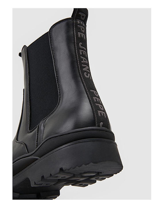 Soda Track Chelsea Boots Cognac