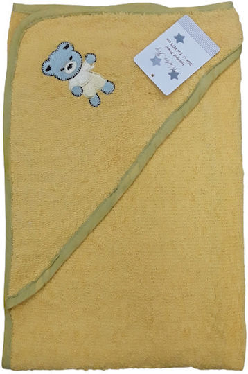 Beboulino Baby Bath Towel Bathrobe Hooded 75x75cm