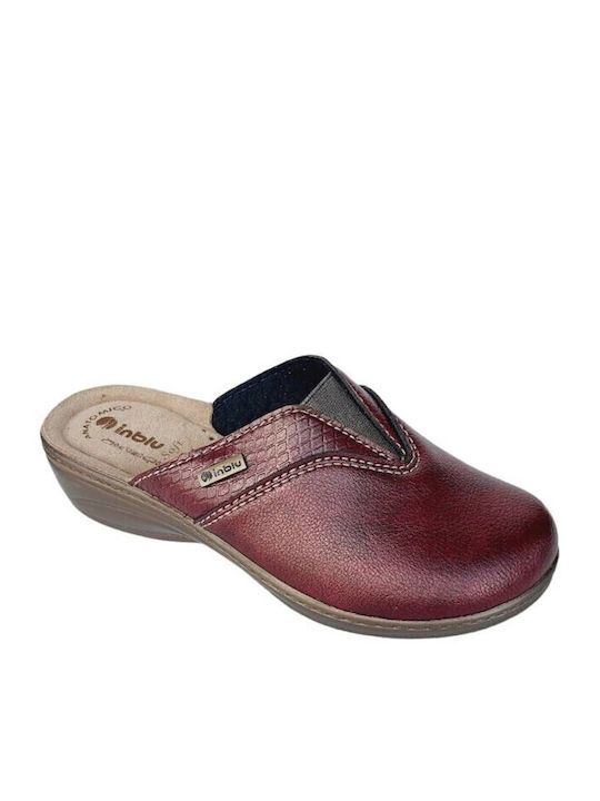Winter Women's Slippers Burgundy