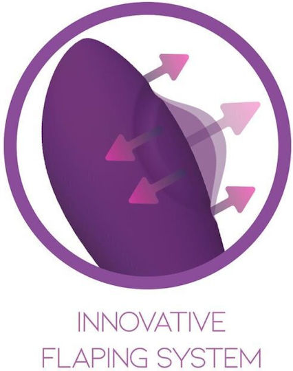 Action No 11 G-spot Flap & Rabbit Vibrator Δονητής Rabbit 20.6cm Purple