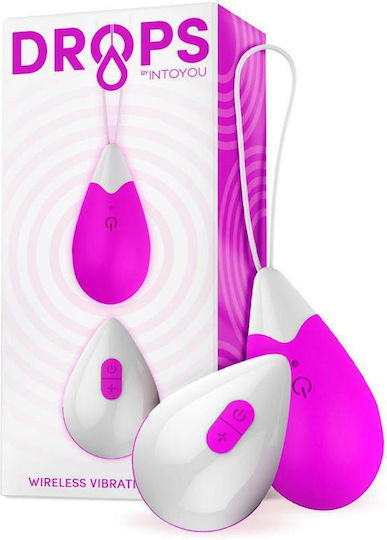 IntoYou Drops Mini Δονητής Egg με Απομακρυσμένο Έλεγχο 6.5cm Purple