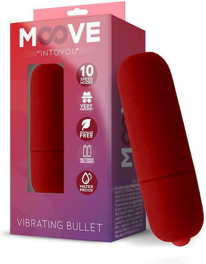 IntoYou Moove Into You Vibrator Bullet Vibrating Bullet Red