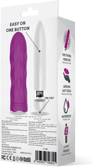 LateToBed Fun Bullets Jibbys Mini Δονητής Bullet 10.5cm Purple