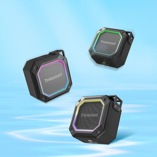 Tronsmart Groove 2 Αδιάβροχο Ηχείο Bluetooth 10W με Διάρκεια Μπαταρίας έως 18 ώρες Μαύρο