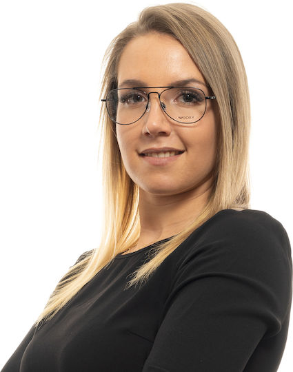Roxy Rame Ochelari Metalic Pentru Femei Negru ERJEG03043-DBLK