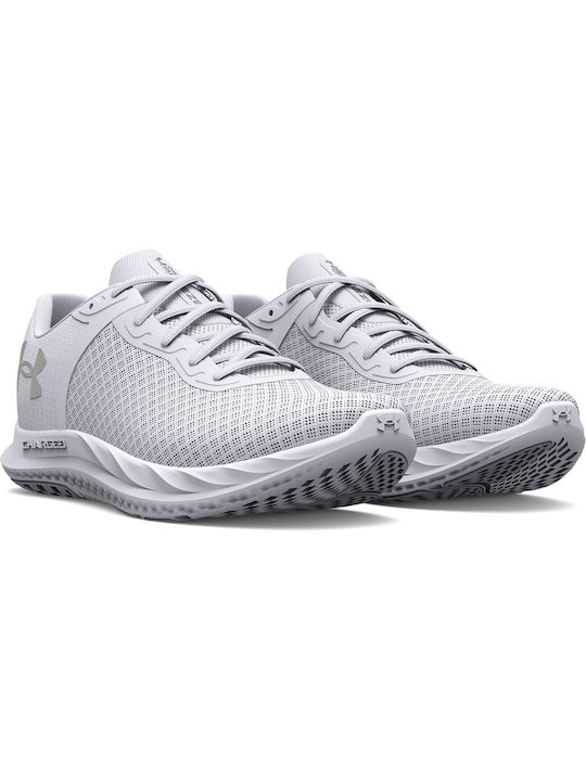 Under Armour Charged Breeze Γυναικεία Αθλητικά Παπούτσια Running Λευκά