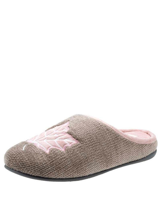 B-Soft Anatomic Women's Slippers In Beige Colour