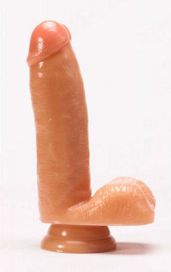 Chisa Novelties Keep Love Bedi Dildo Реалистично дилдо с Топки и Вендуза Телесен 17см