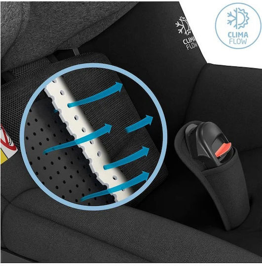 Maxi-Cosi Mica Pro Eco Детско Столче за Кола i-Размер с Isofix Автентично черно 0-18 кг