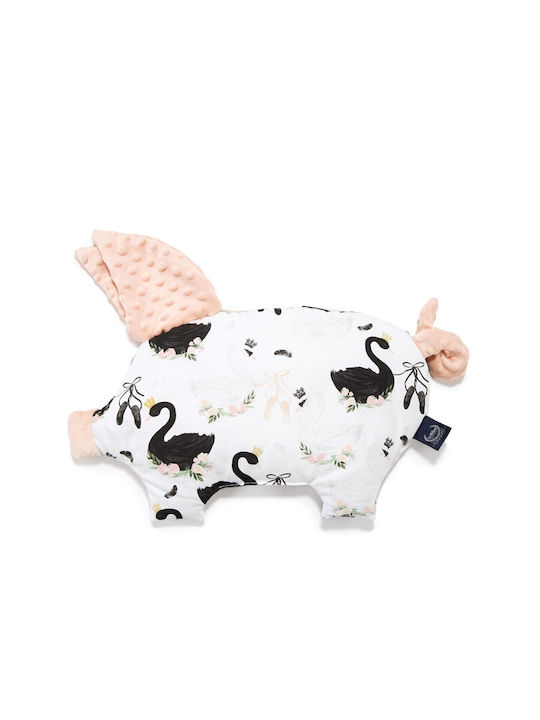 La Millou Βρεφικό Μαξιλάρι Μείωσης Χώρου Sleepy Pig Velvet Λευκό 35x40εκ.