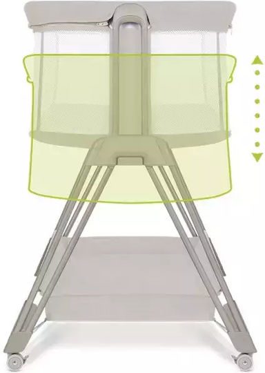 Lionelo Λίκνο Luna Beige Sand με Στρώμα
