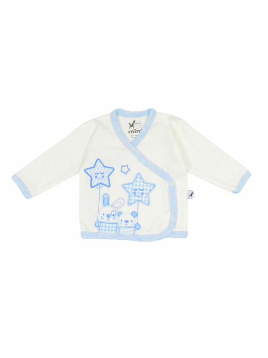 Εβίτα Kids Set with Pants Winter 5pcs Light Blue