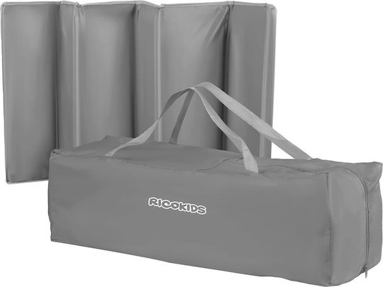 Ricokids RK-241 Laufstall mit Wickeltisch & Matratze Gray 125x65cm