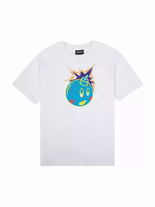 The Hundreds Adam Seed Ανδρικό T-shirt Λευκό με Στάμπα