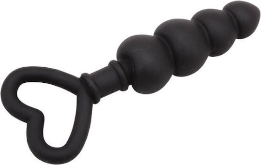 Chisa Novelties Black Mont Beaded Luv Probe Πρωκτική Σφήνα Black 11.5cm
