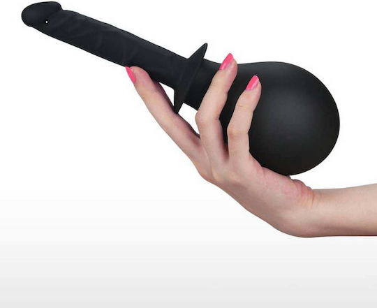 Lovetoy Bondage Fetish Deluxe Douche Πρωκτικό Ντους Black 23.8cm