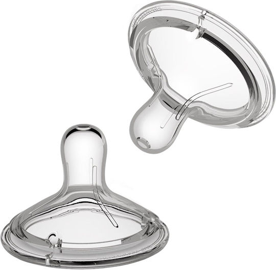 Nanobebe Preemie & Newborn Silicone Baby Bottle Teats Slow Flow for 0+ months 2pcs