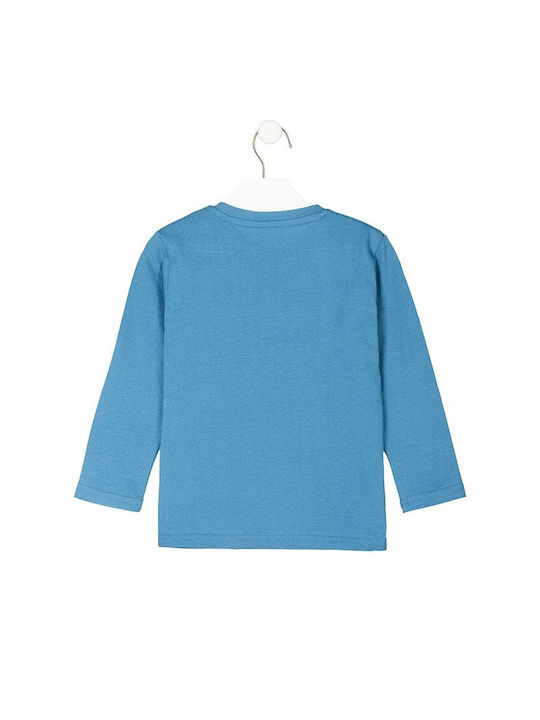 Losan Kids Blouse Long Sleeve Light Blue Γαλάζια 225 1201al 12