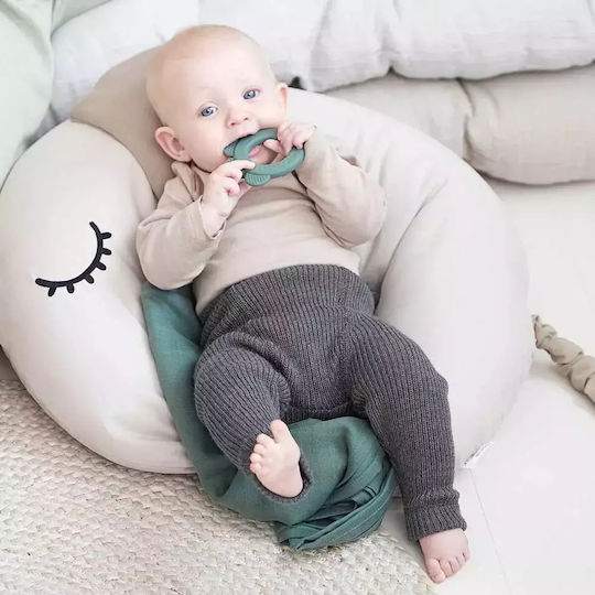 Done by Deer Pregnancy & Breastfeeding Pillow Blue