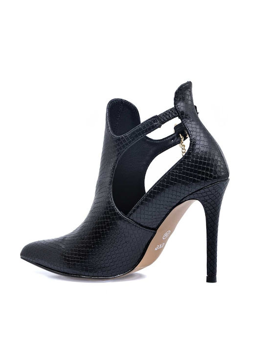 Damen Knöchelstiefel Schwarz