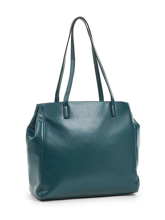 Verde Damen Tasche Shopper Schulter Grün