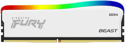 Kingston Fury Beast RGB 8GB DDR4 RAM mit Geschwindigkeit 3200 für Schreibtisch