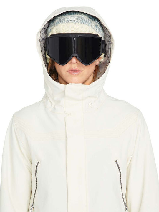 Volcom Shadow H0452306-OFW Γυναικείο Μπουφάν για Σκι & Snowboard Λευκό