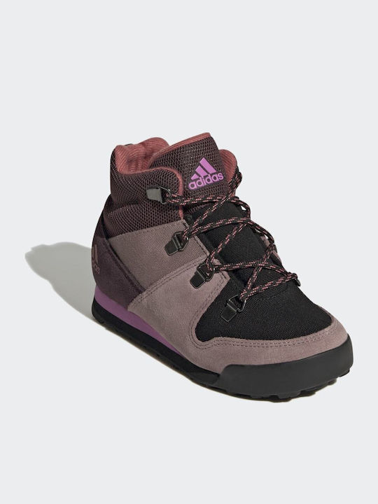 Παιδικά Μποτάκια Πεζοπορίας Terrex Climawarm Snowpitch Shadow Maroon / Purple / Pulse Lilac