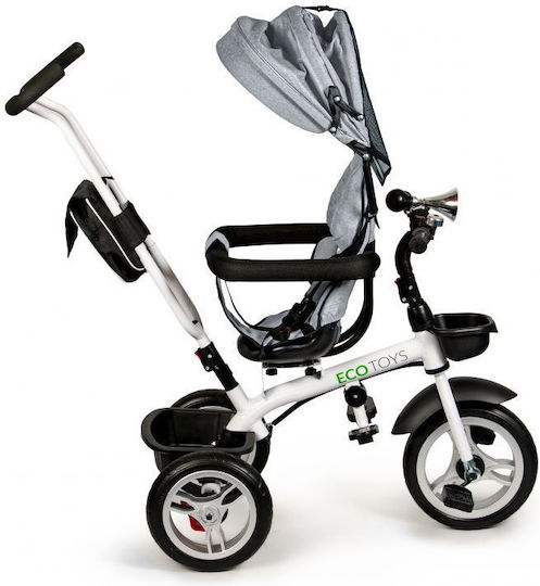 Ecotoys JM-322 Μετατρεπόμενο με Χειρολαβή Γονέα για 12 Μηνών Γκρι