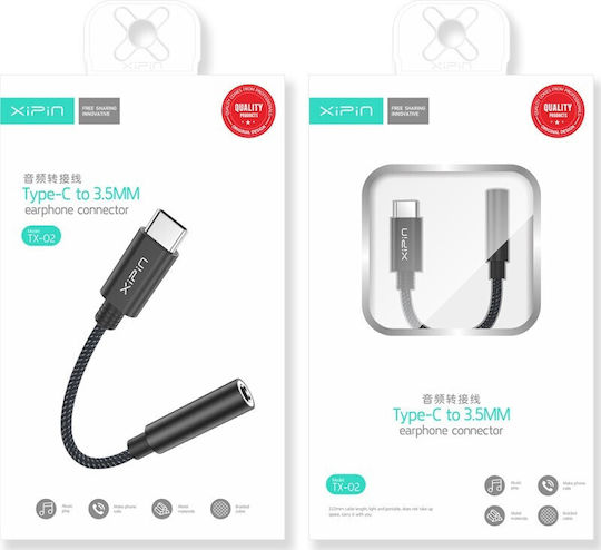 Leewello Xipin Converter USB-C Male to 3.5mm Female 1 Piece