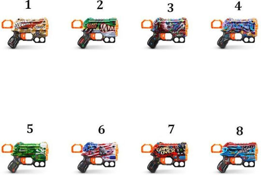 Zuru X-Shot Skins Menace Foam Dart Guns (Various Designs) 1pc
